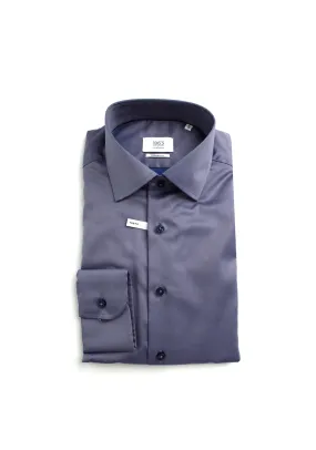 1863 By Eterna Luxury Modern Fit Shirt, Indigo