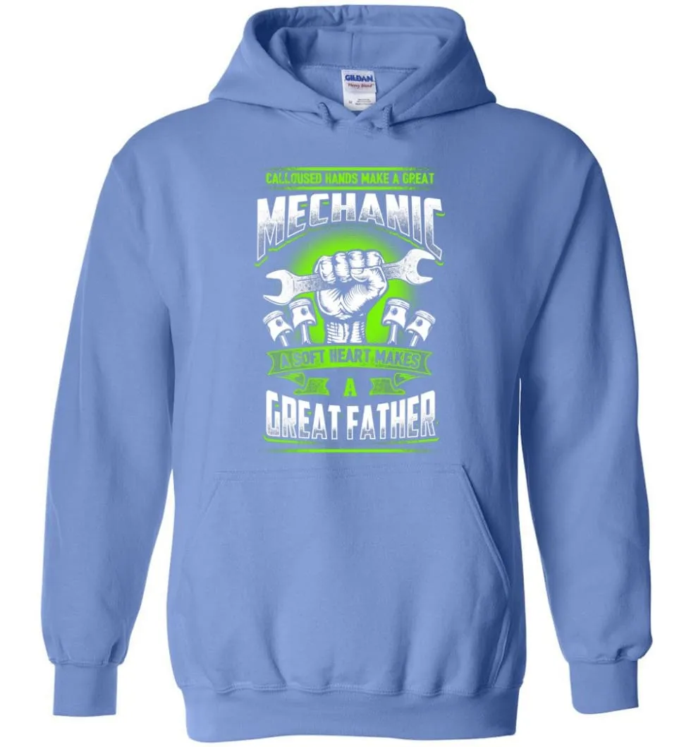 A Great Father Mechanic   Mechanic Shirt For Father - Hoodie