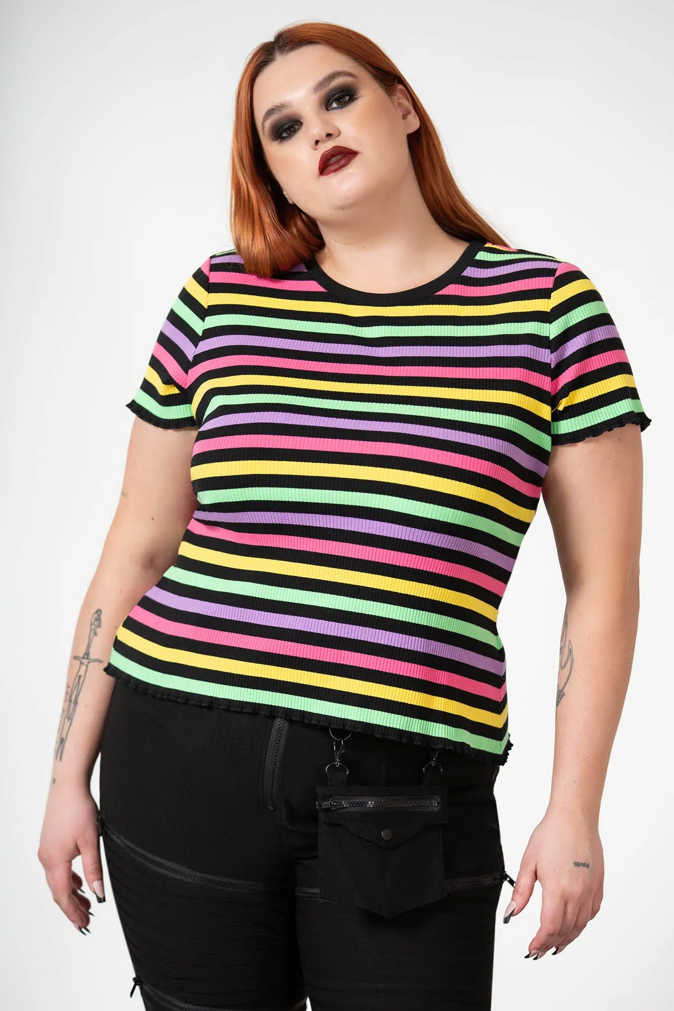 Blair Rainbow Top [PLUS]