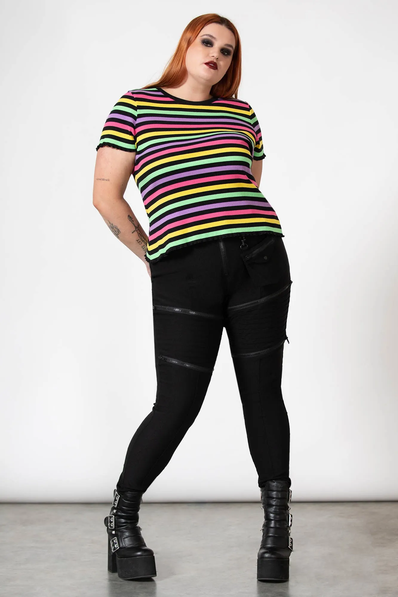 Blair Rainbow Top [PLUS]