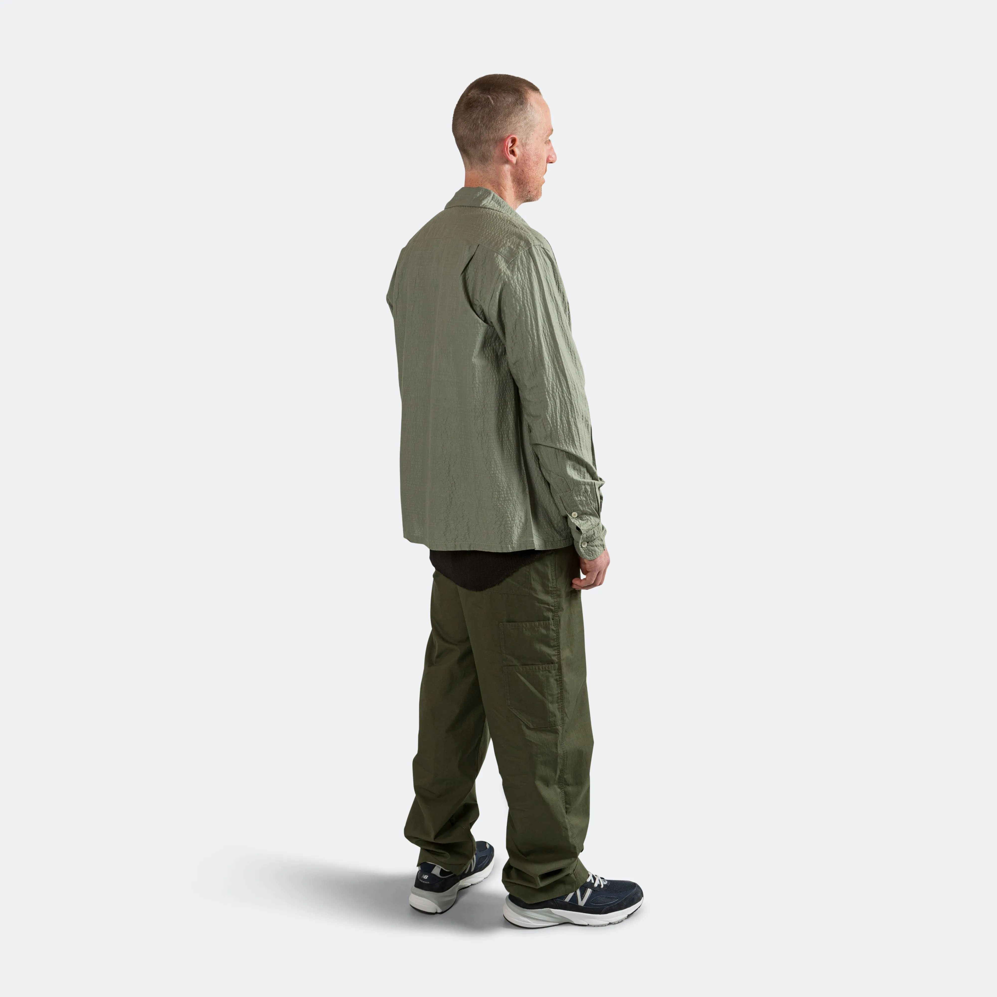 Camp Collar Shirt - Sage