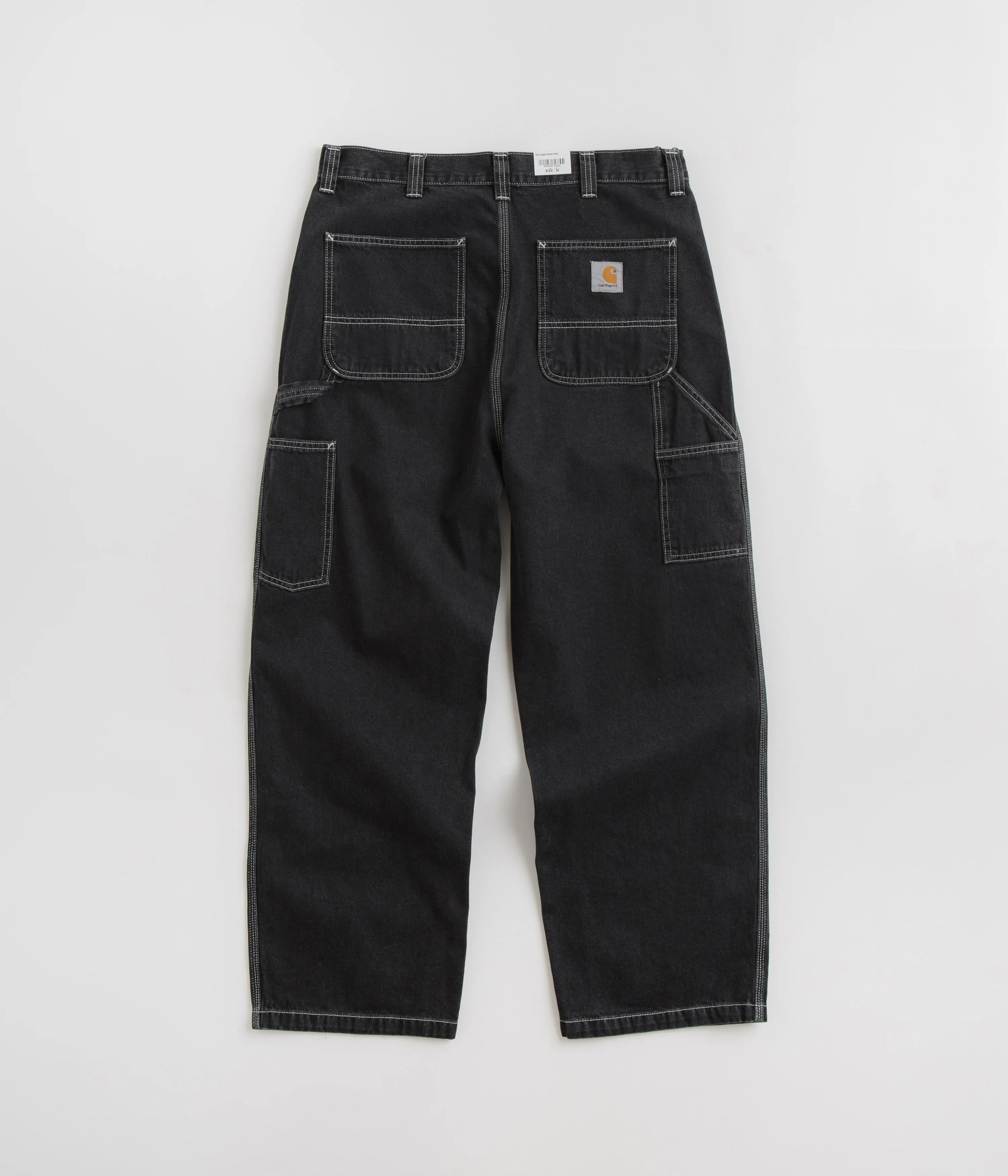 Carhartt OG Single Knee Pants - Stone Washed Black