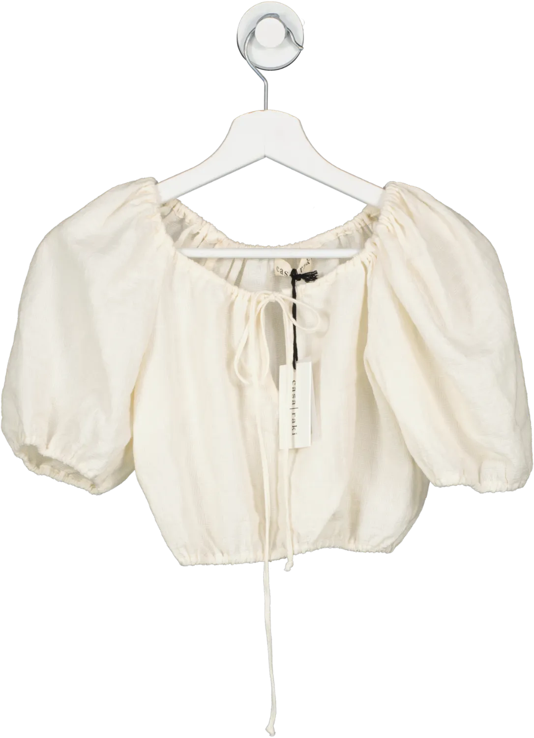 Casa Raki Cream Rosa Blouse UK XS