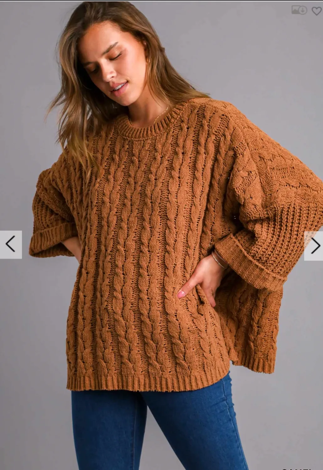 CHENILLE SWEATER