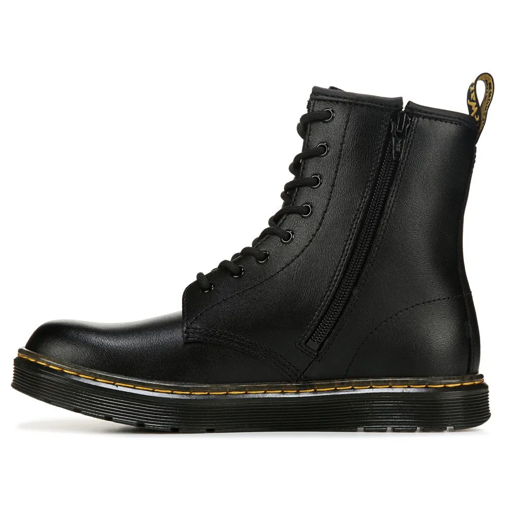 Children's boots Zavala Combat lace-up Big Kid Dr. Martens, black