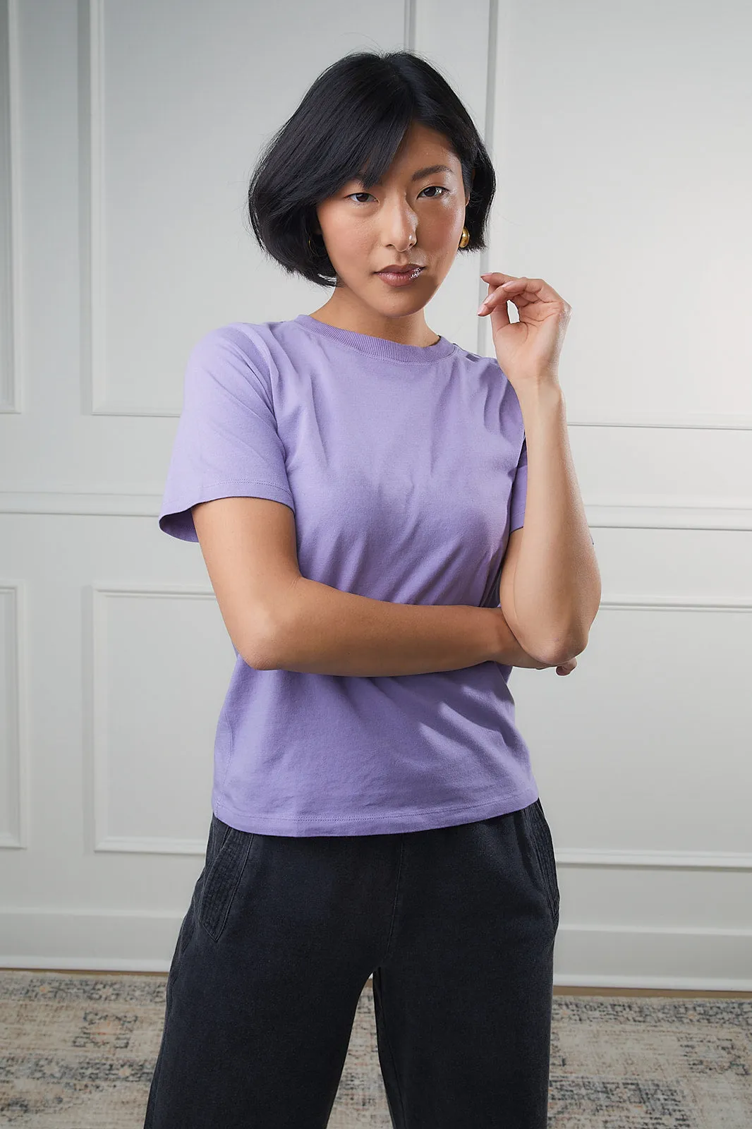 Classic Tee in Purple