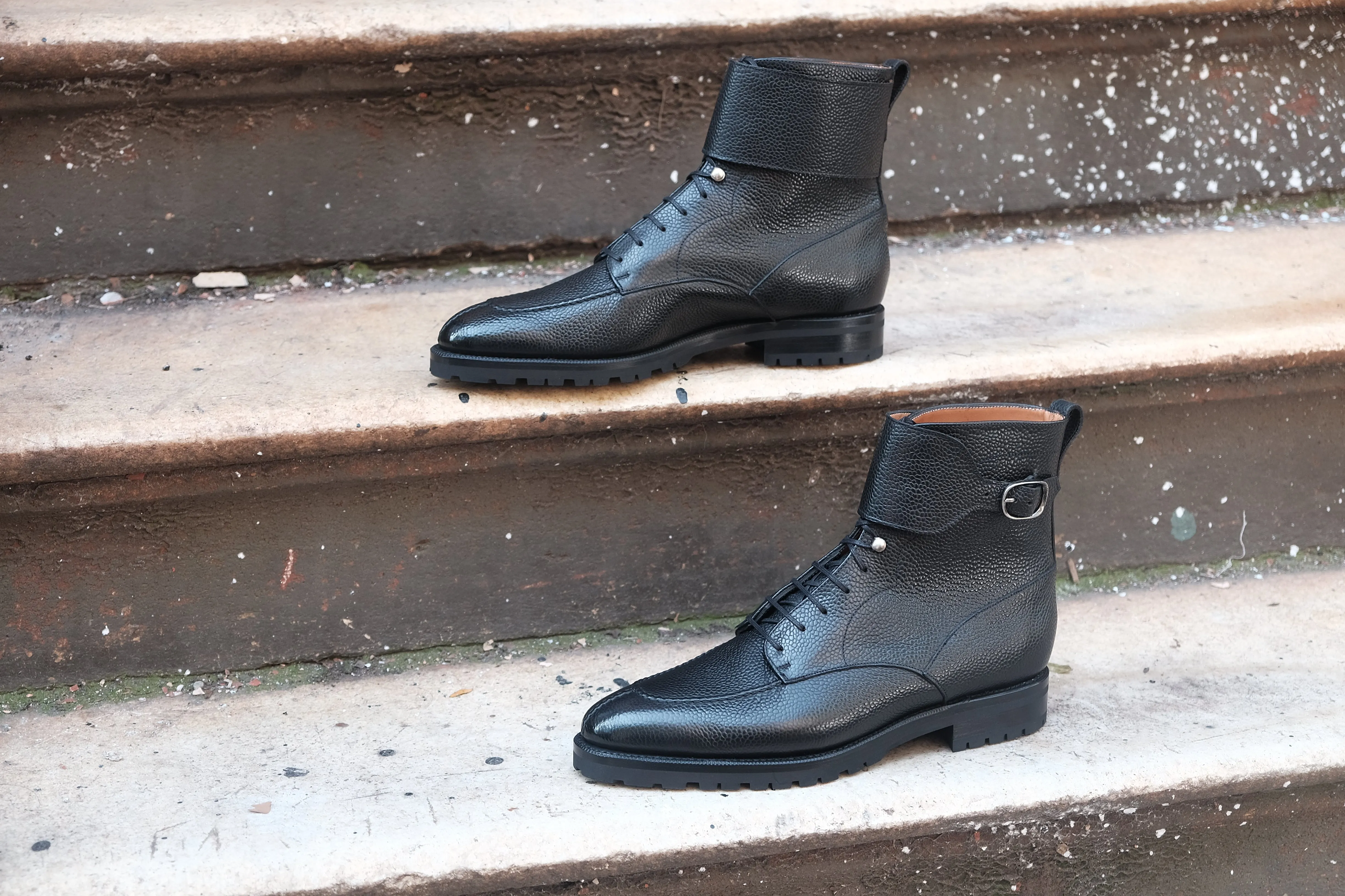 Colville - MTO - Black Scotch Grain - TMG Last - Commando Sole