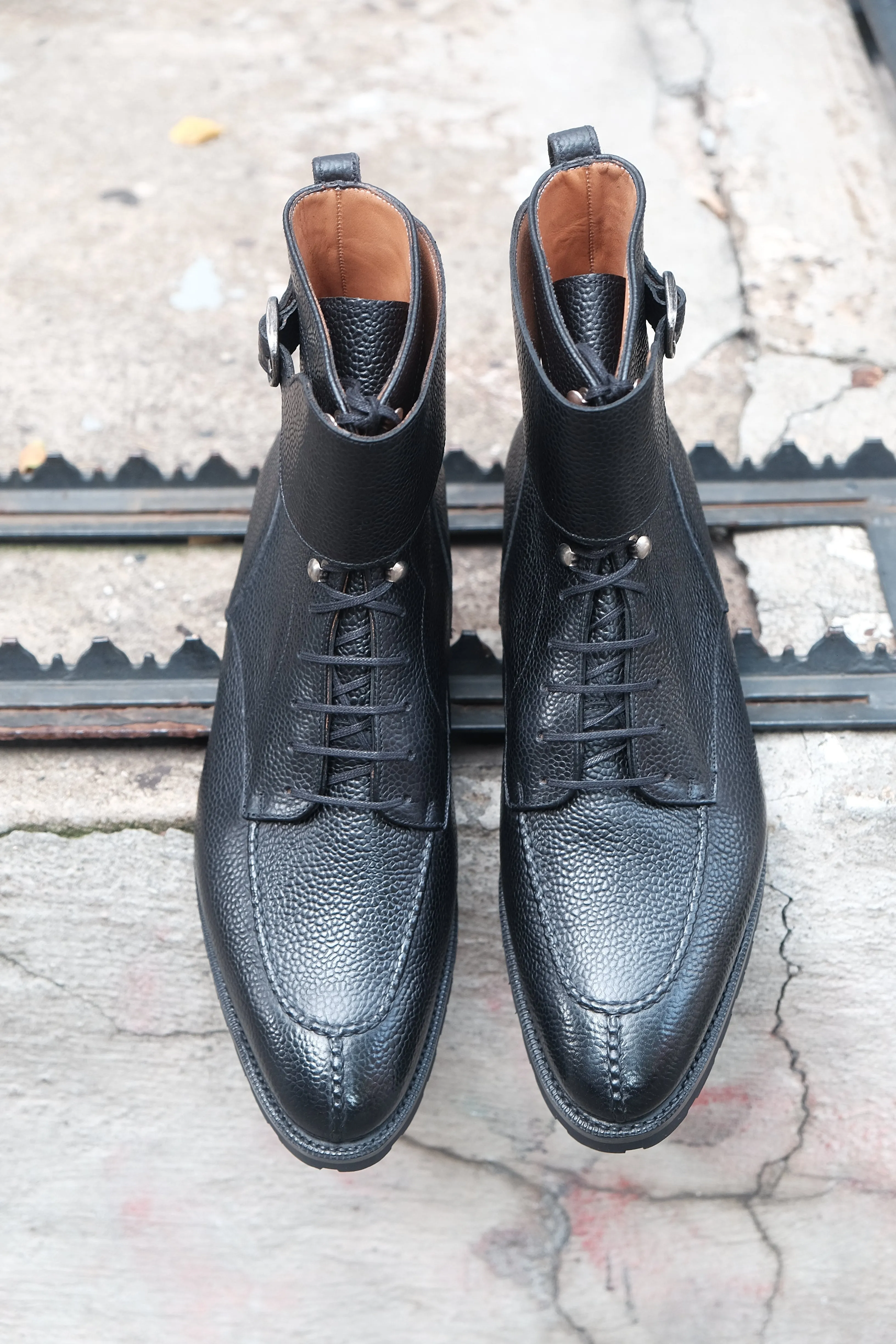 Colville - MTO - Black Scotch Grain - TMG Last - Commando Sole