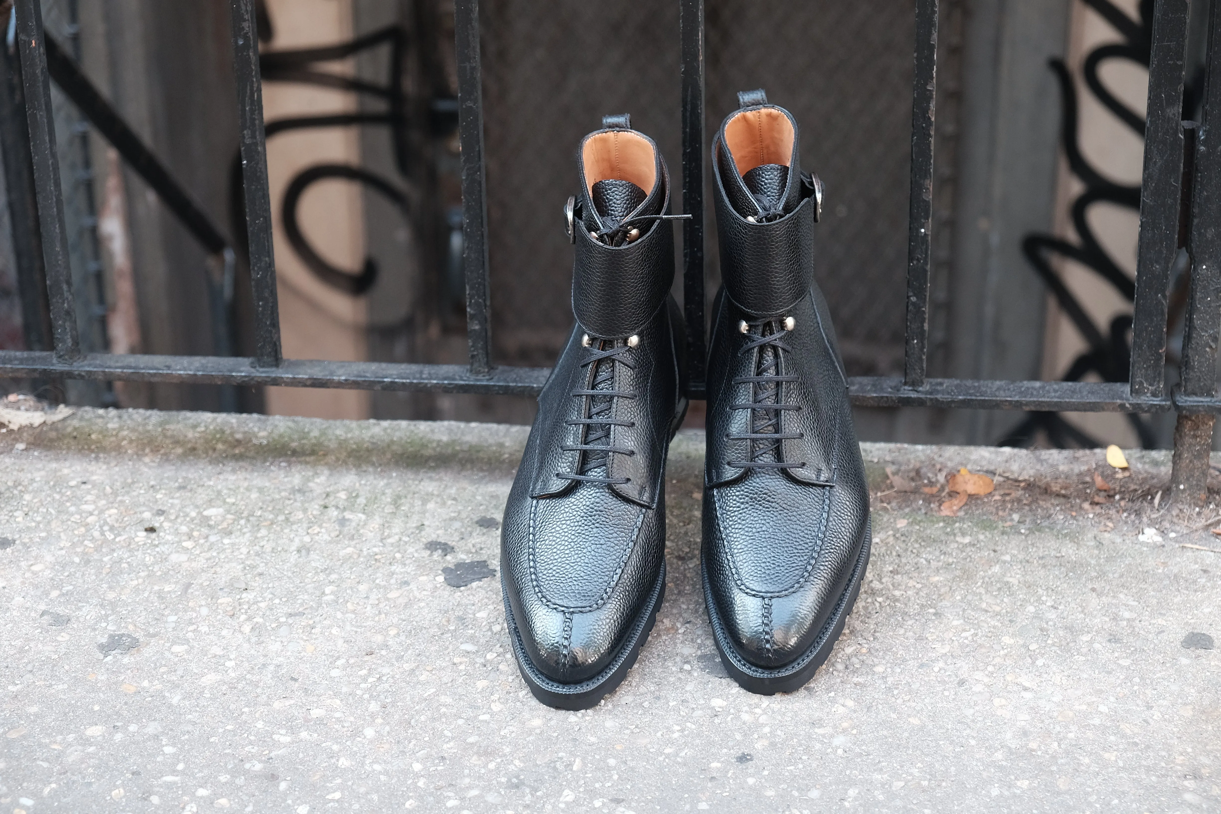 Colville - MTO - Black Scotch Grain - TMG Last - Commando Sole