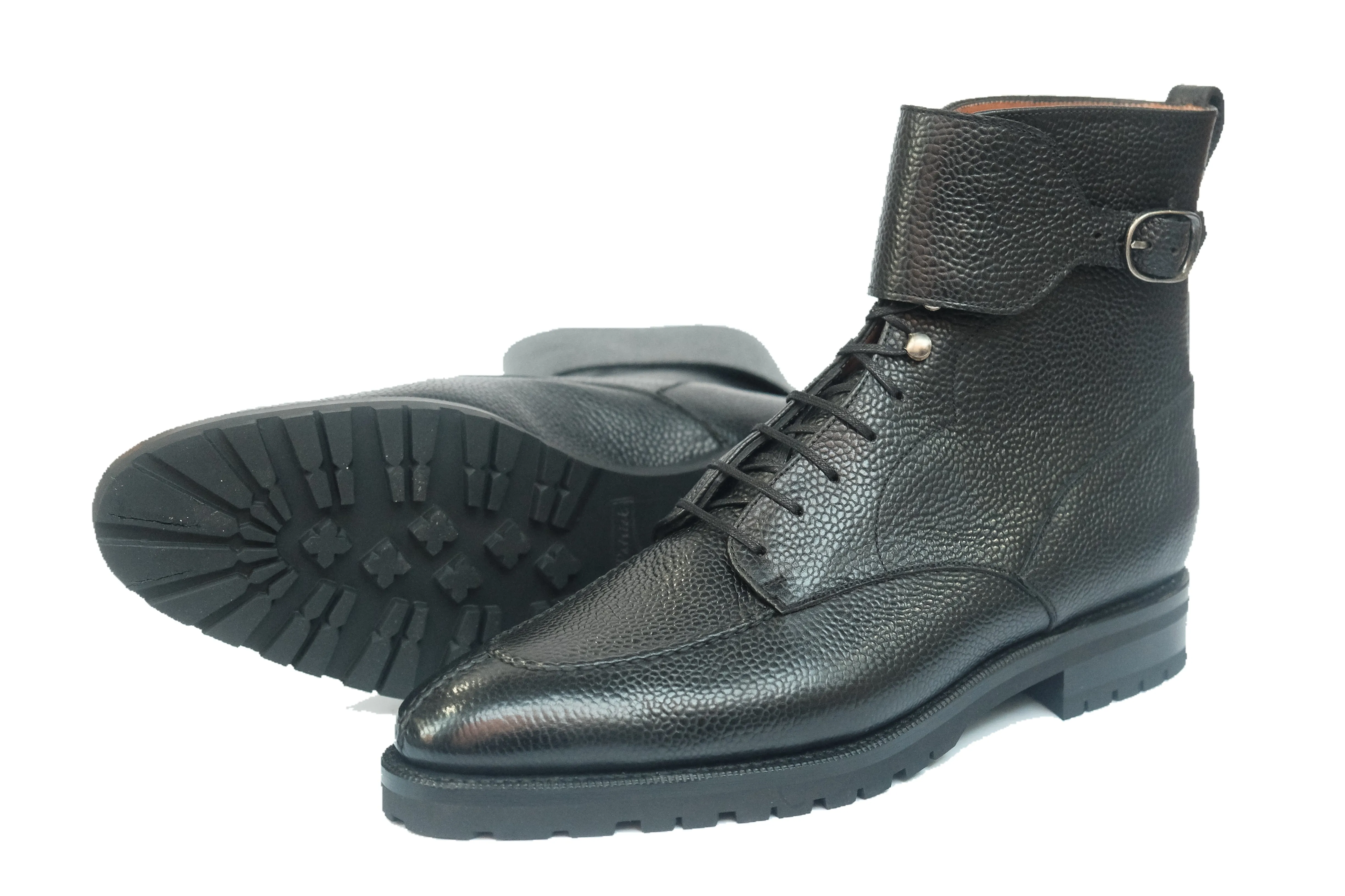 Colville - MTO - Black Scotch Grain - TMG Last - Commando Sole