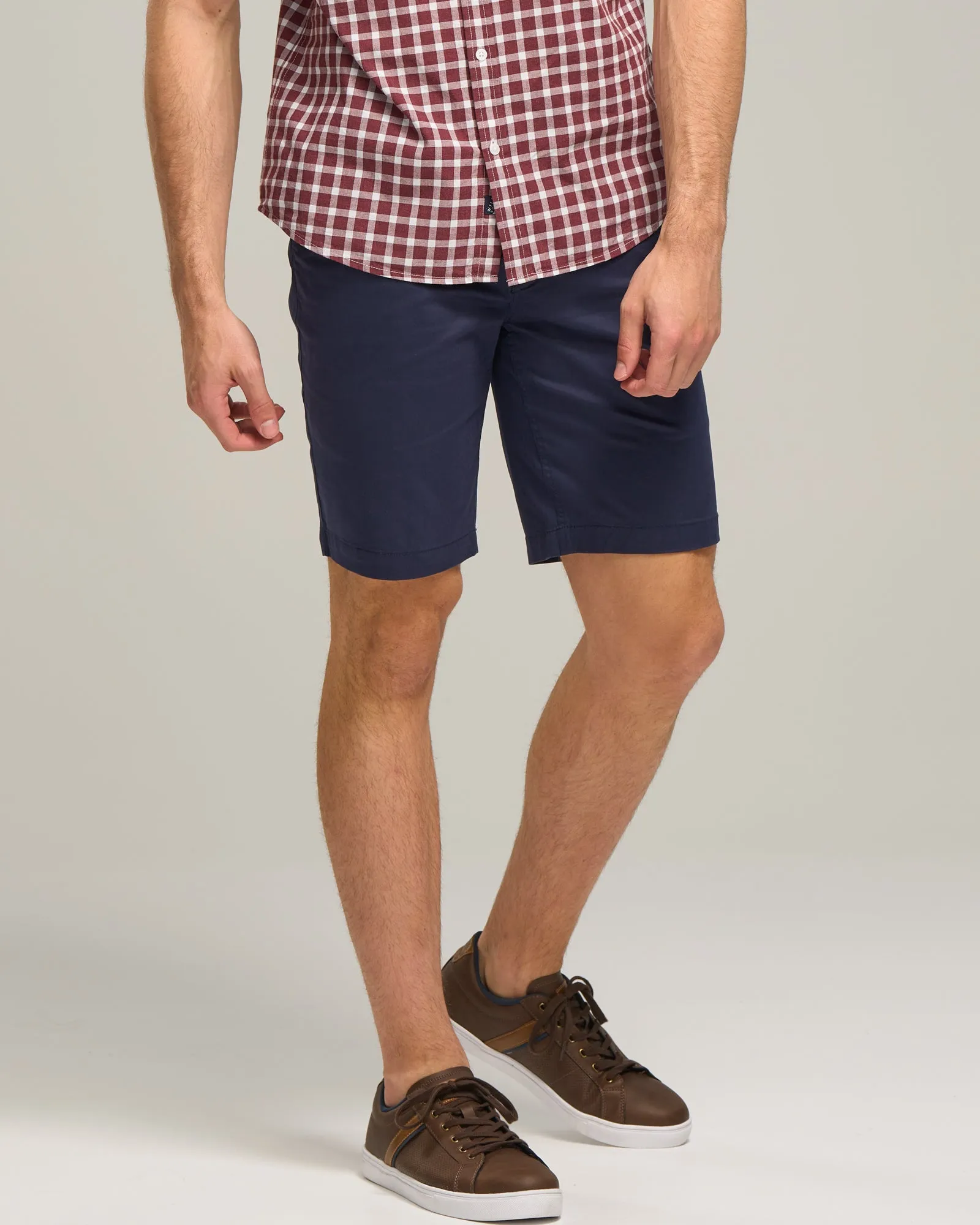 COTTON STRETCH CHINO SHORT