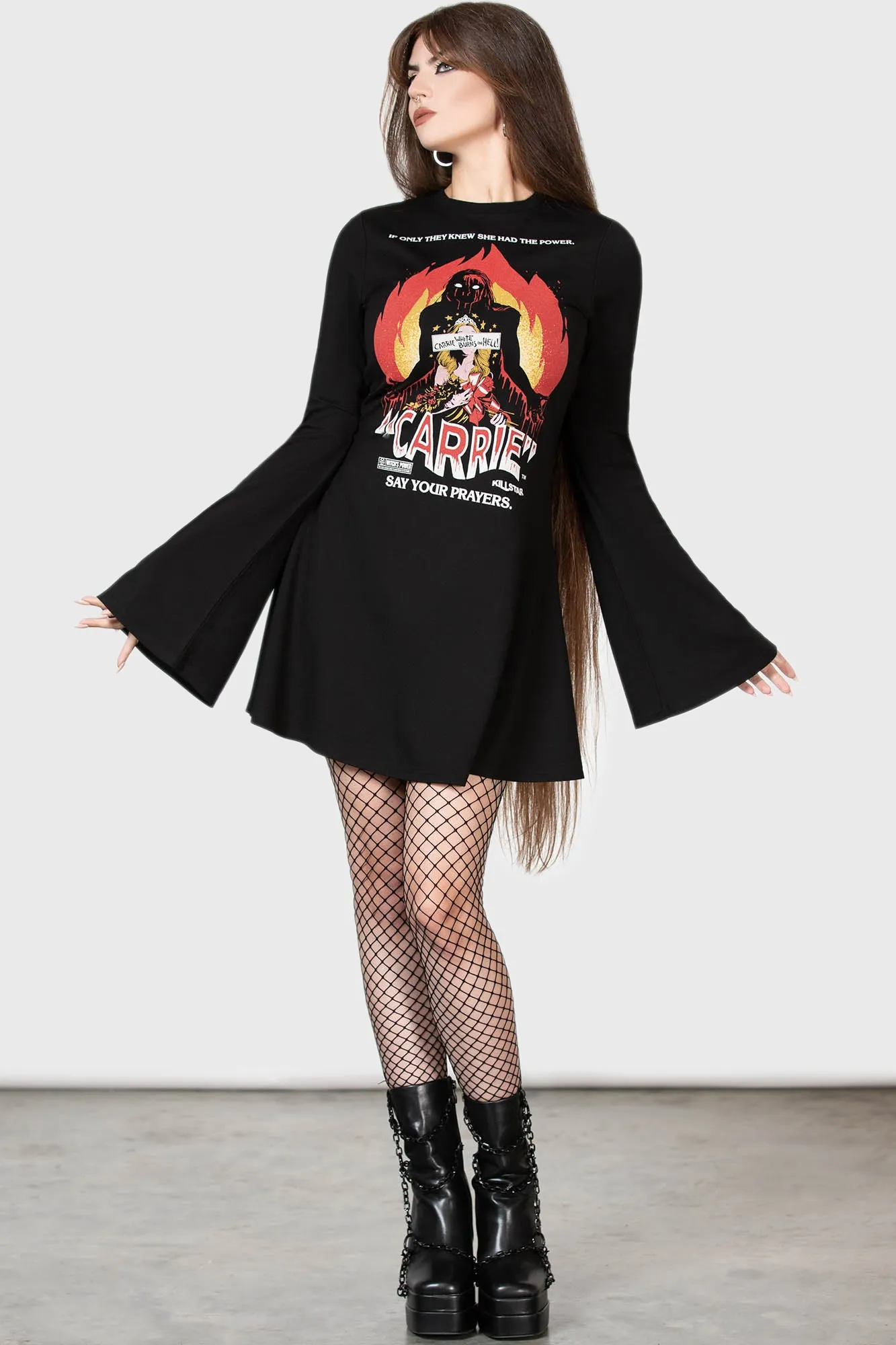 Creepy Carrie Skater Dress