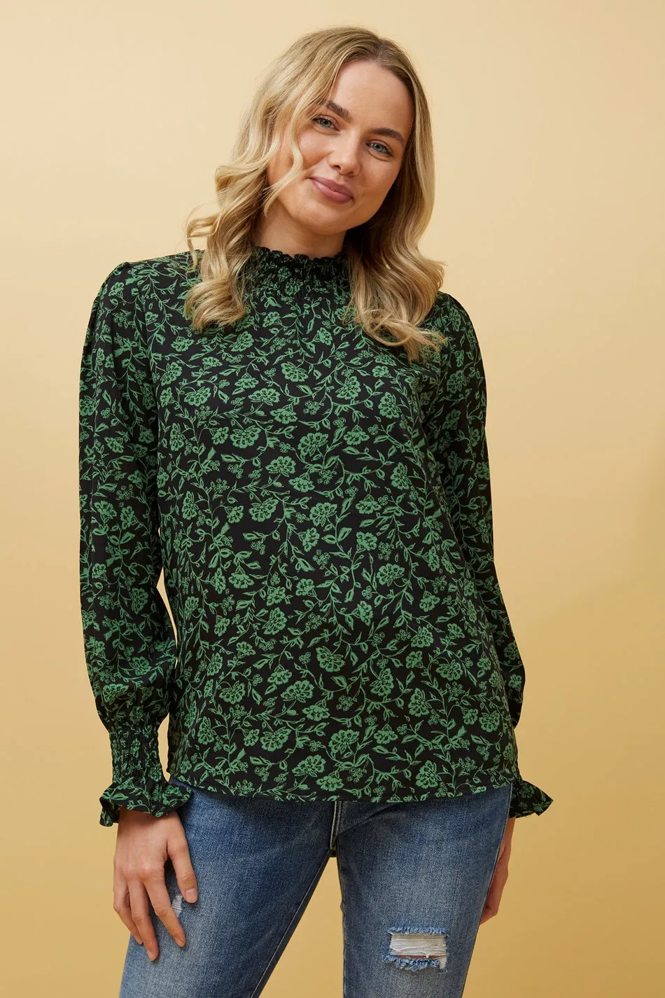 DIANA FLORAL PRINT BLOUSE