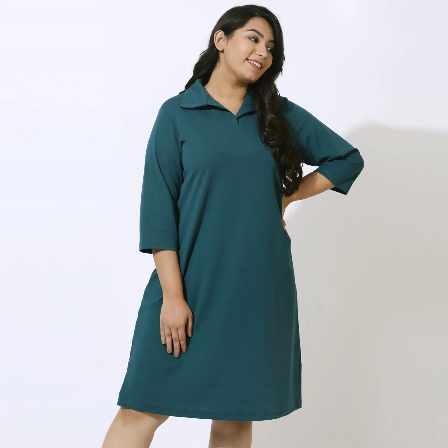 Emerald Polo Dress