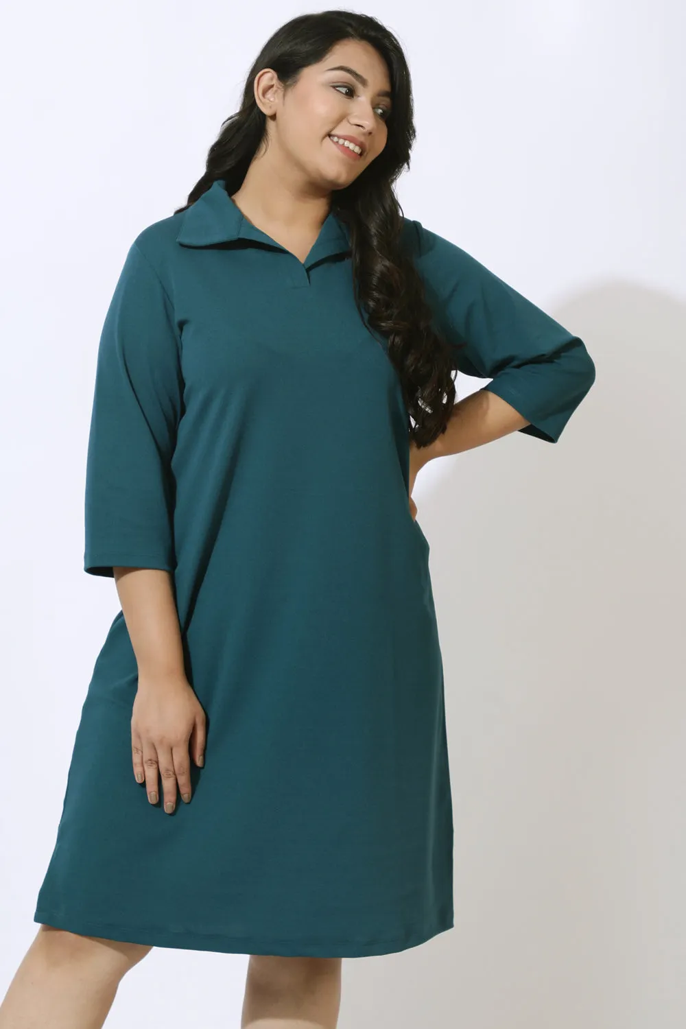 Emerald Polo Dress