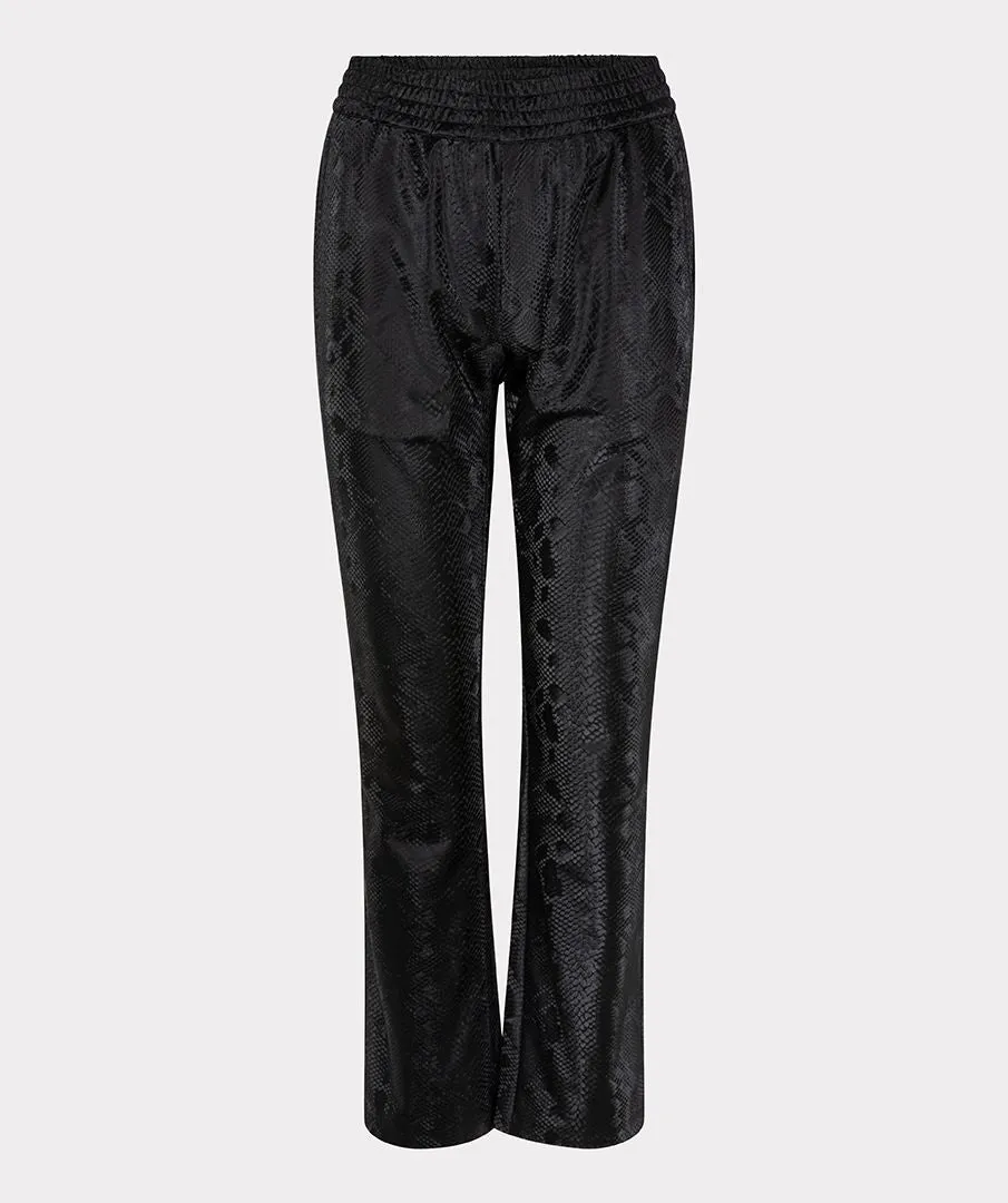 Esqualo ‘Snake Skin PU Pant’