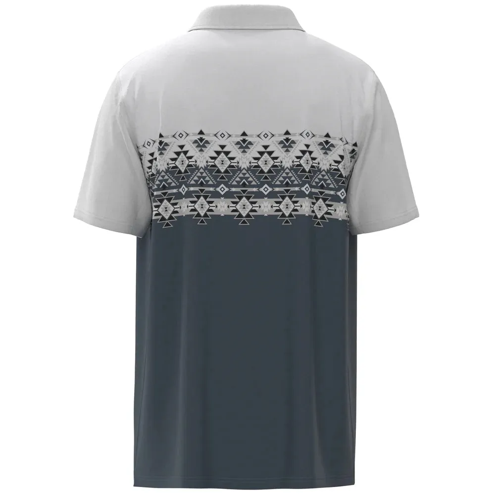 'Hooey' Men's The Weekender Polo - White / Blue