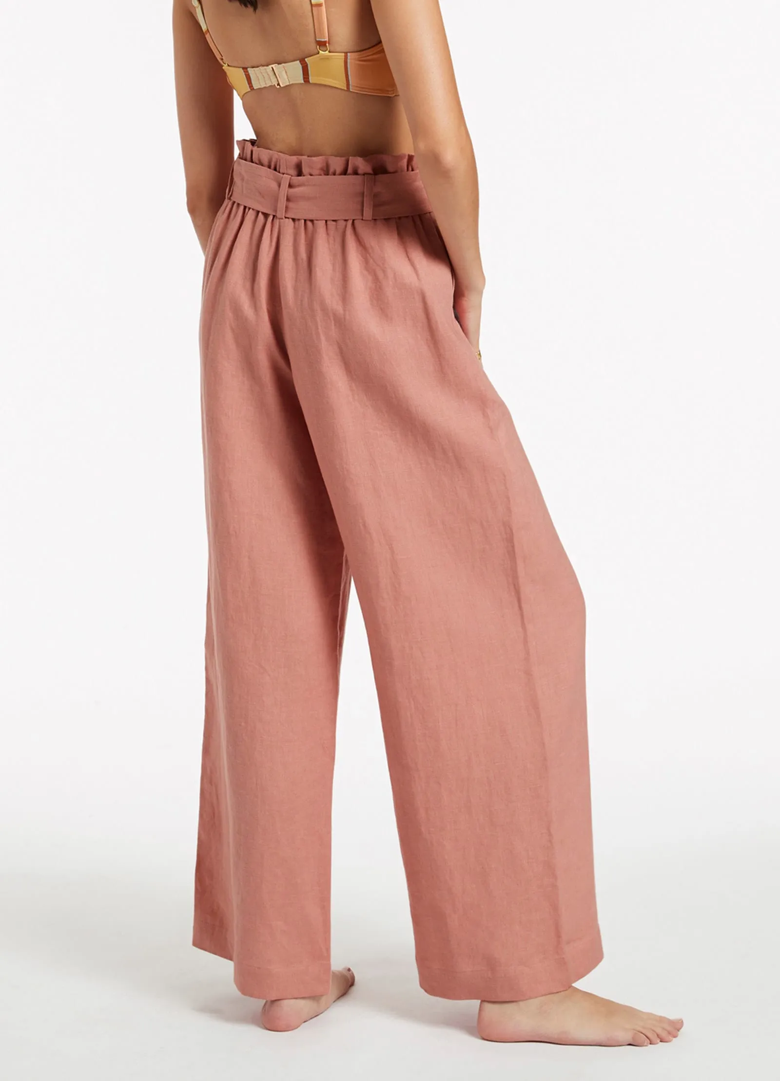 Jetset Highwaist Pants - Musk