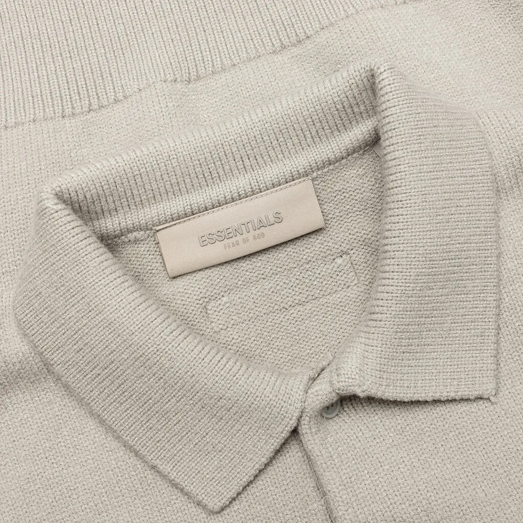 Kid's Knit Polo - Seal