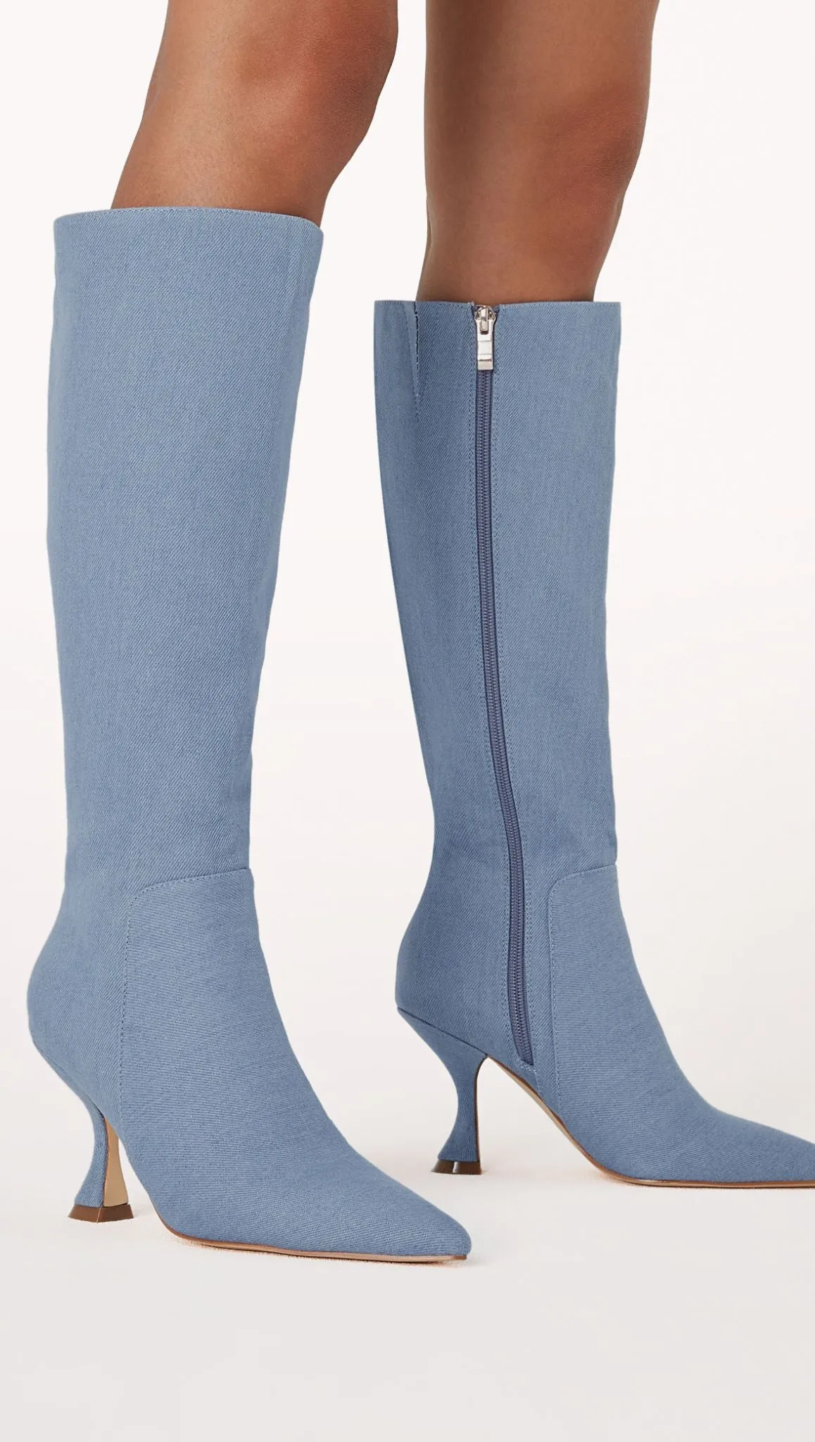 Margaret Boot - Blue Denim