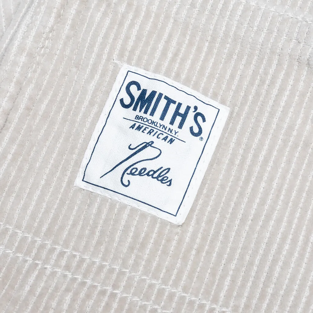 Needles x SMITH'S Painter Pant 8W Corduroy - Beige