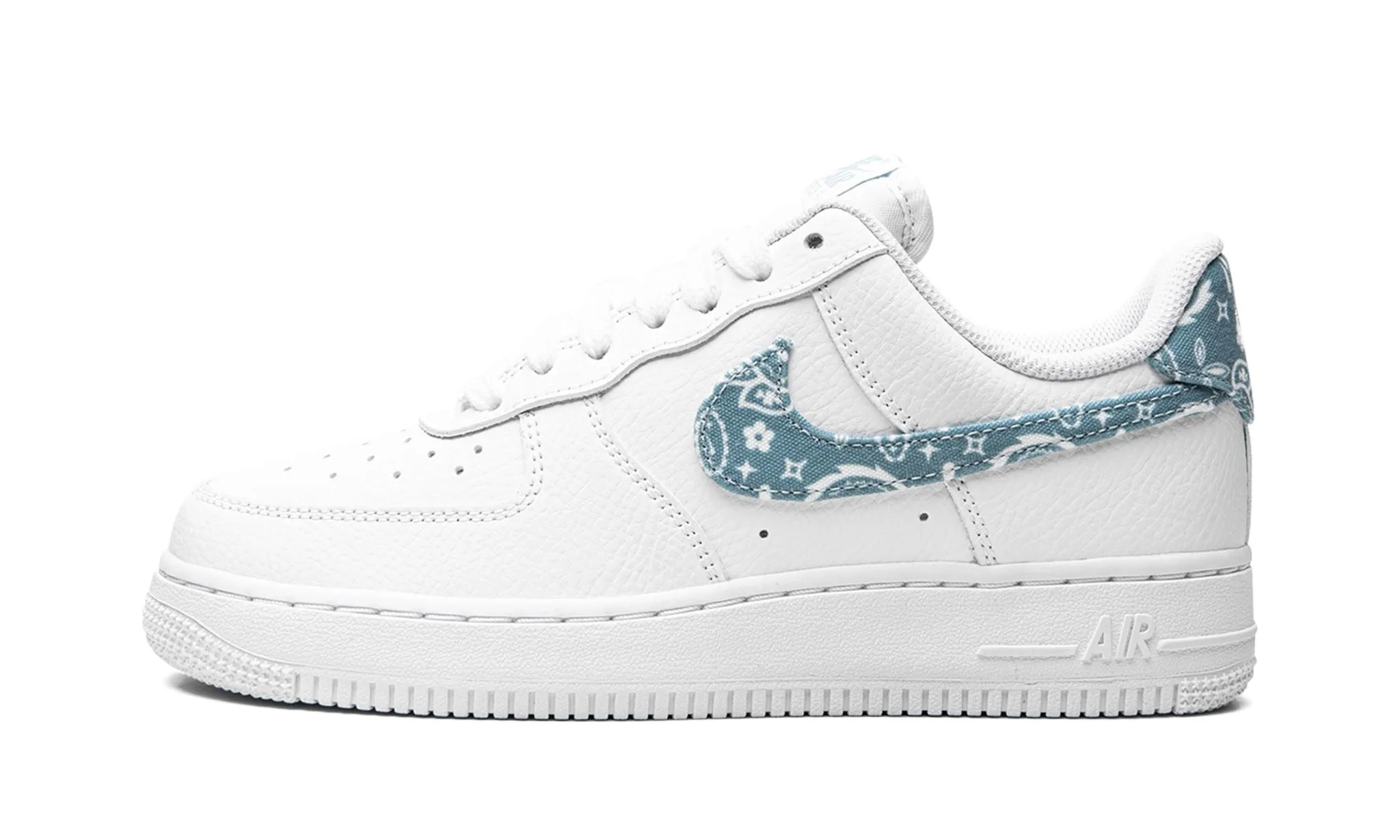 NIKE AIR FORCE 1 LOW ESSENTIAL WHITE WORN BLUE PAISLEY (W)