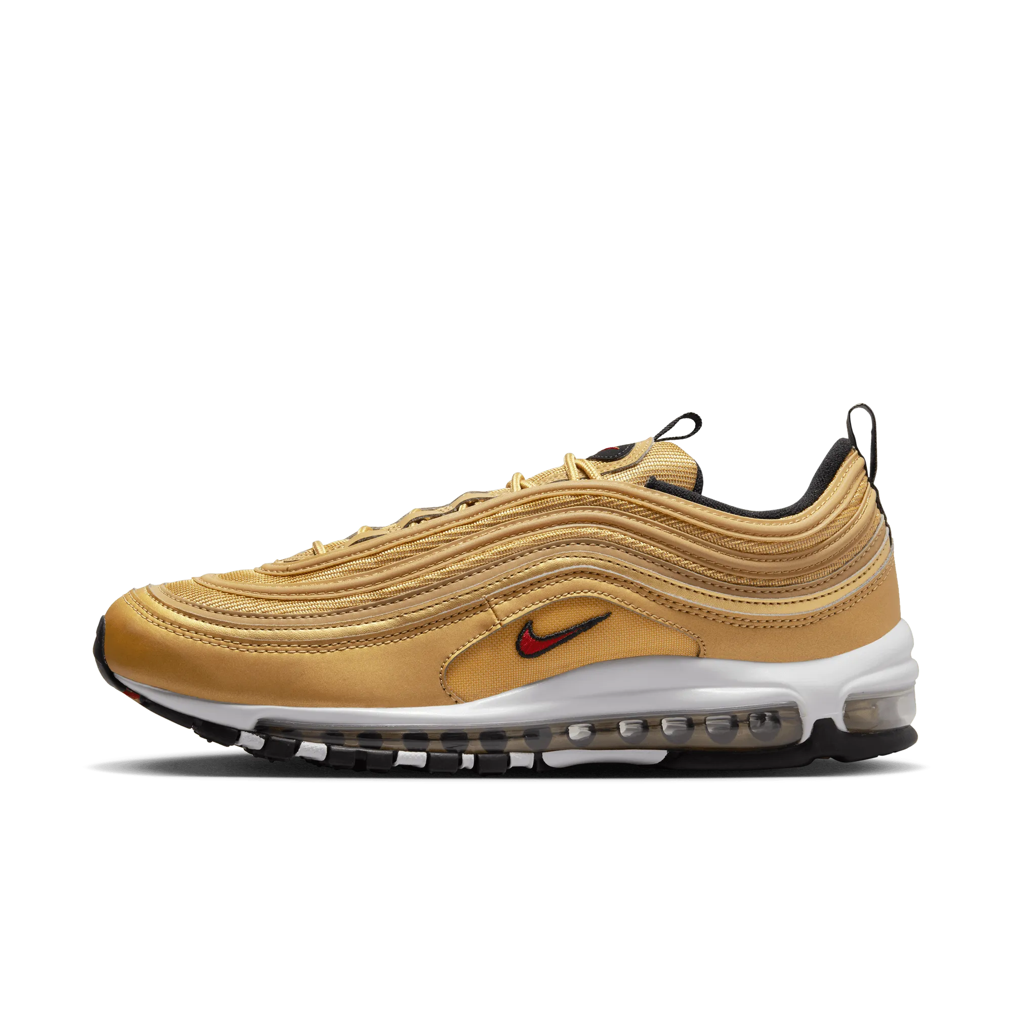 NIKE AIR MAX 97 OG - METALLIC GOLD/VARSITY RED-BLACK-WHIT