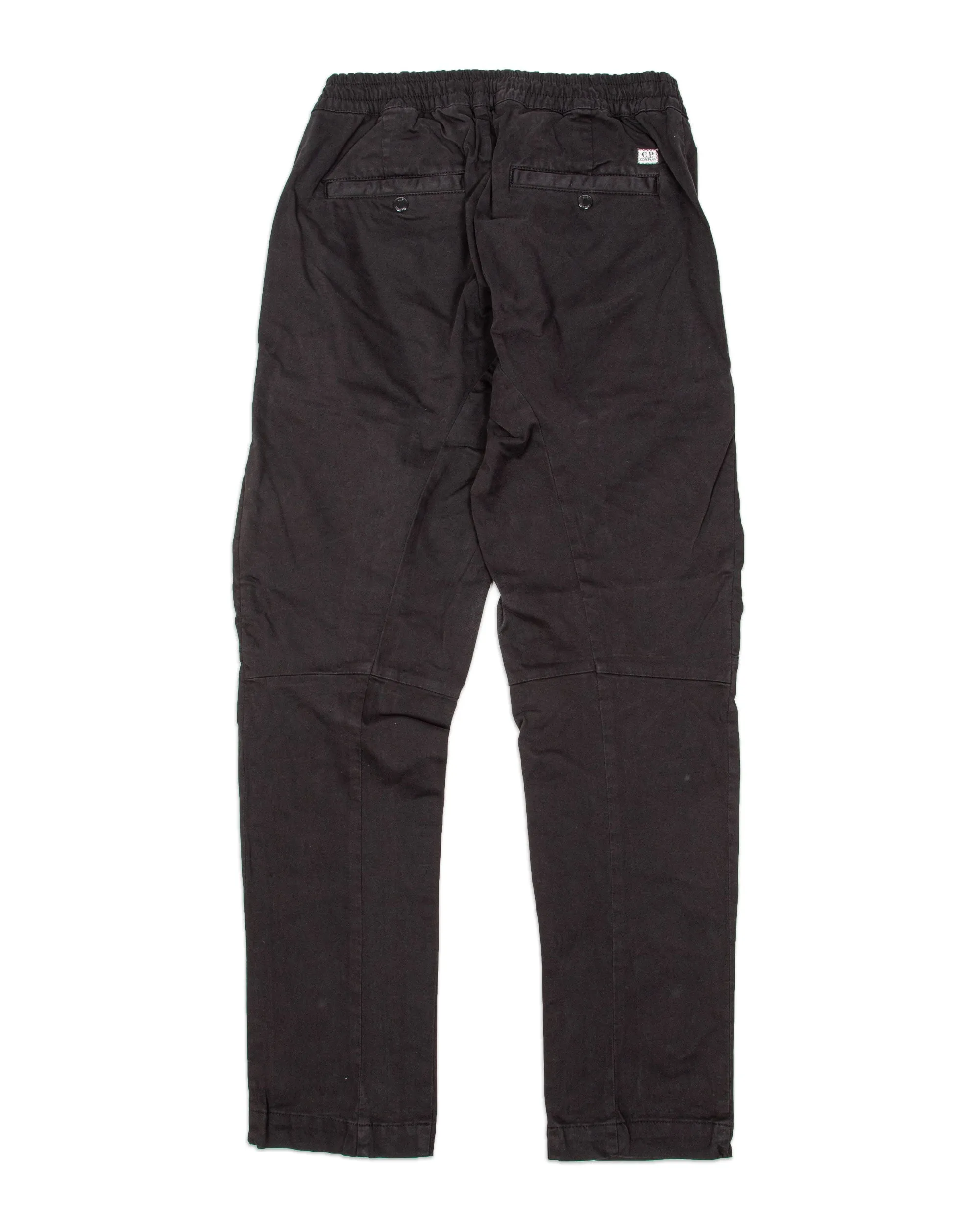 Pantalone CP Company Cargo Satin Nero