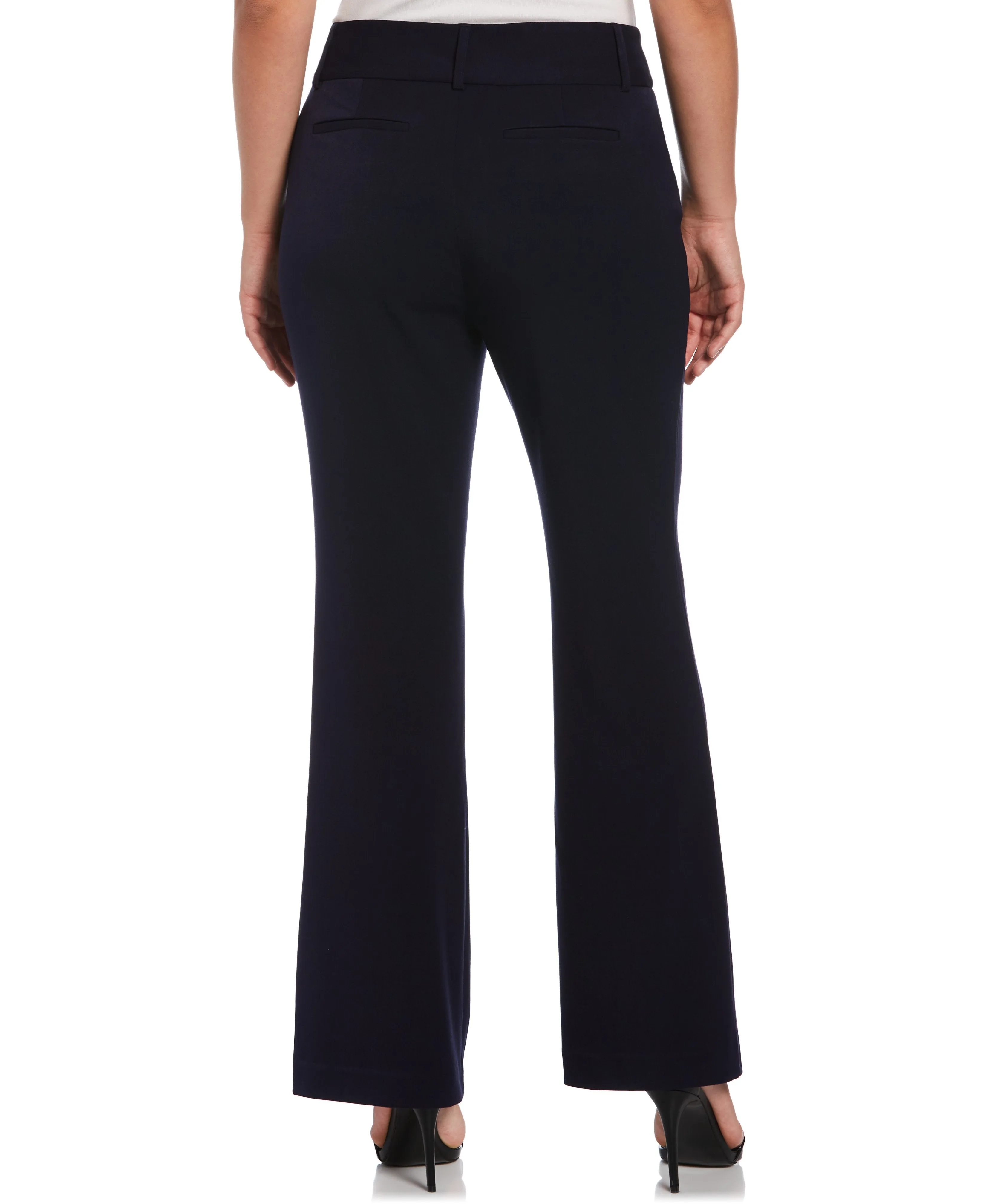 Petite Gabardine Bootcut Pant - Curvy Fit