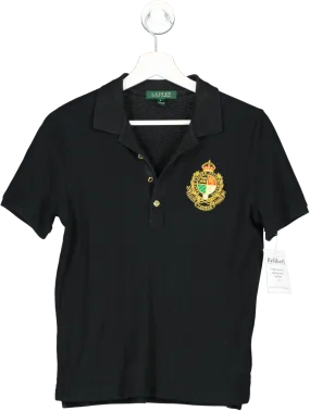 Polo Ralph Lauren Black Polo Top UK S