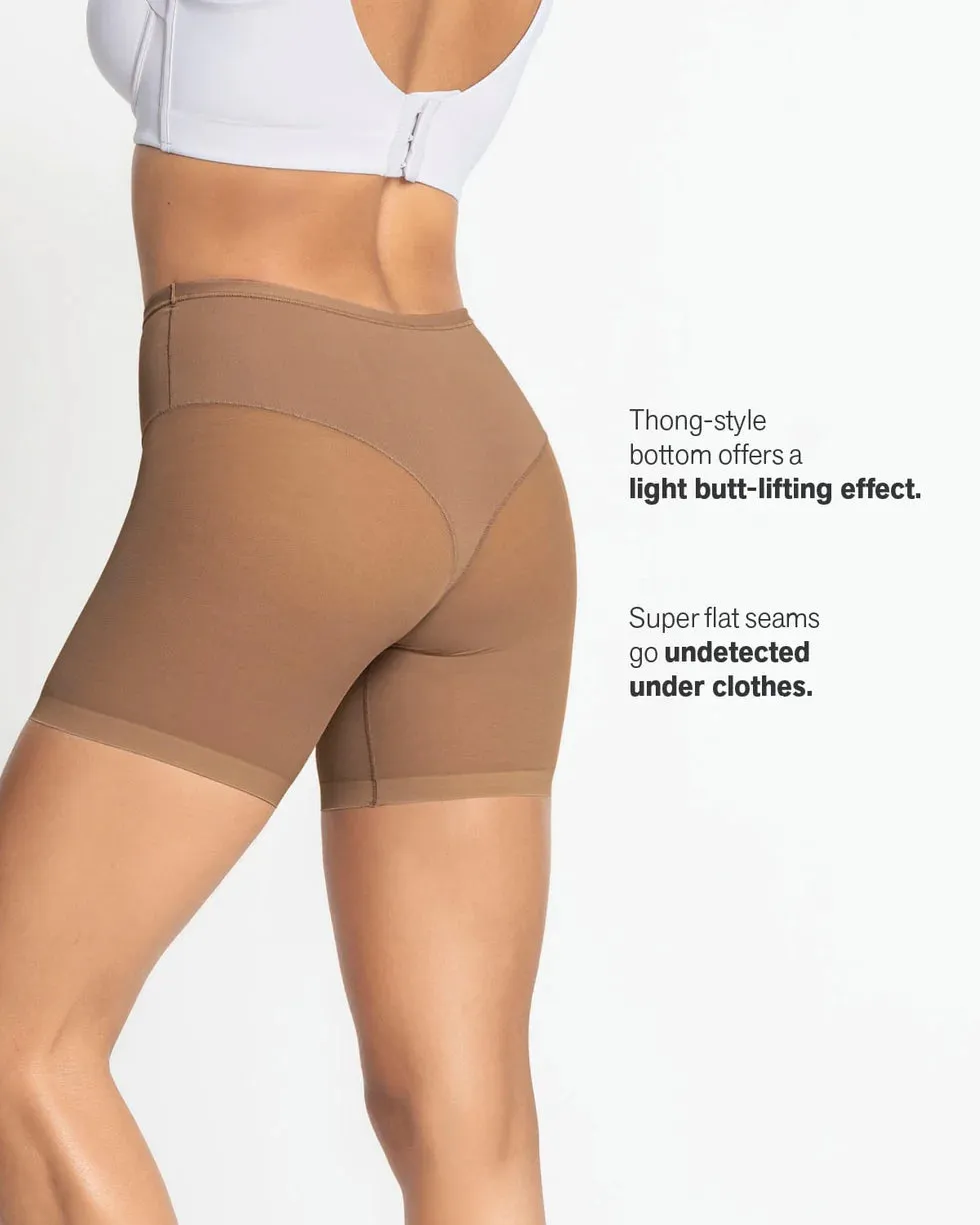 Truly undetectable sheer shaper shorts