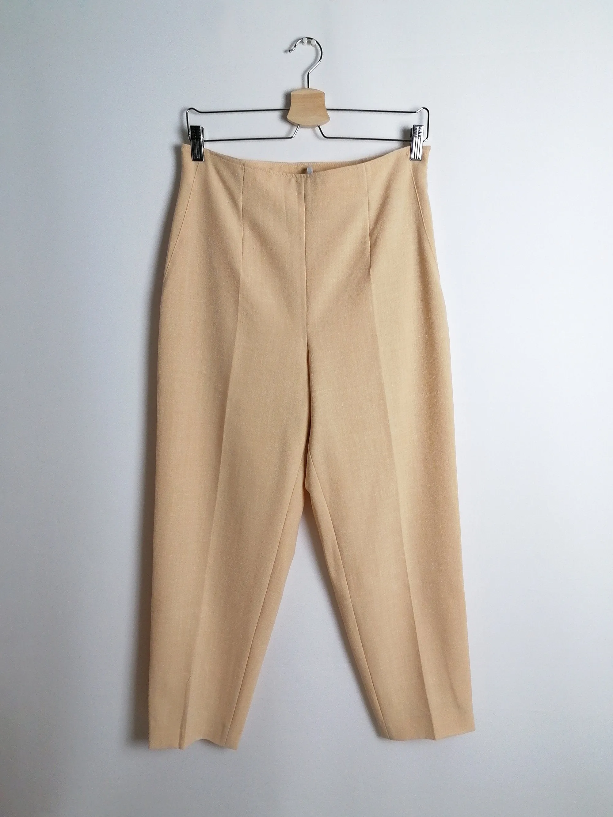 TUZZI High Waist Melon Sorbet Carrot Pants - size M-L / UK 14