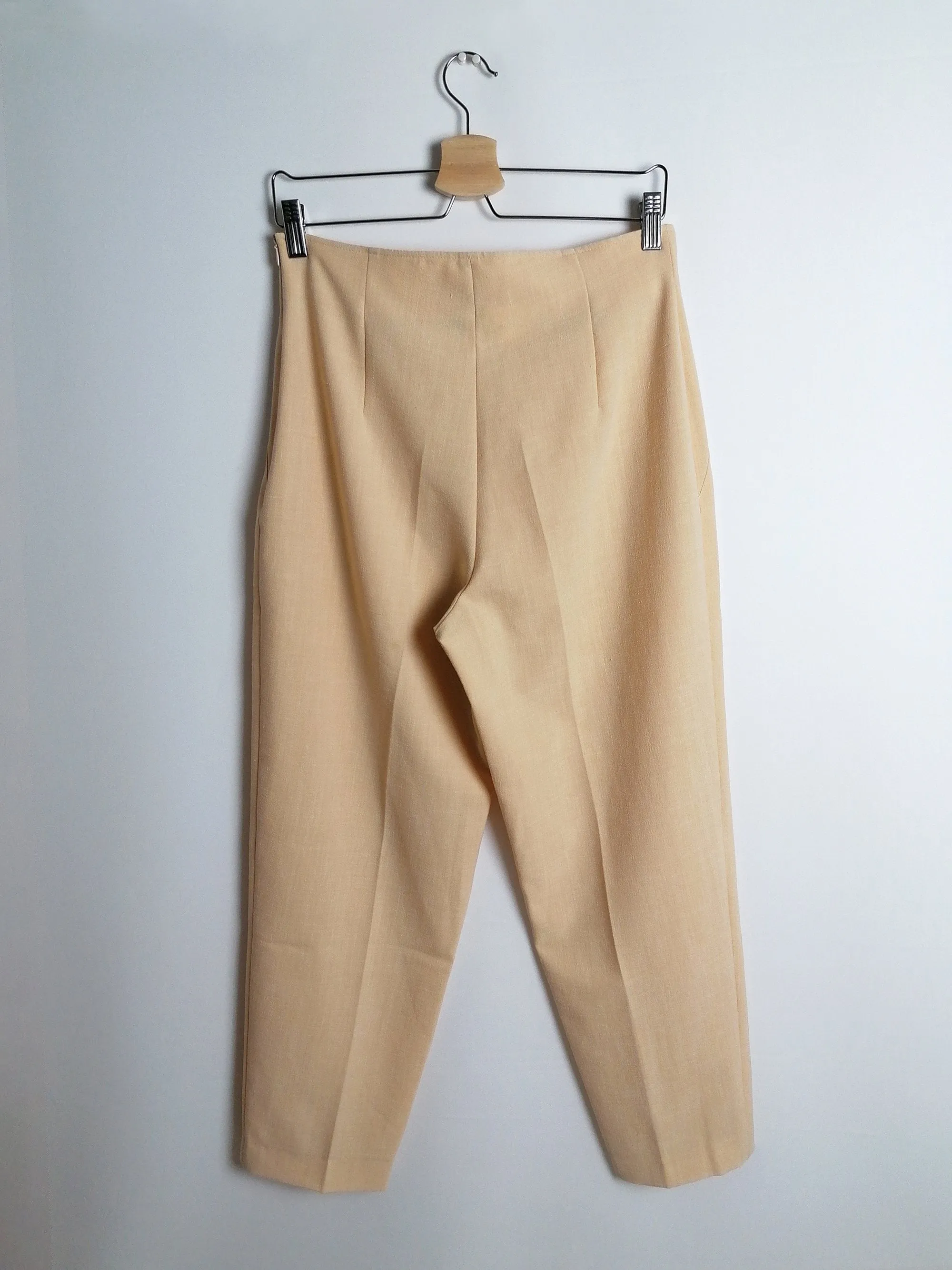 TUZZI High Waist Melon Sorbet Carrot Pants - size M-L / UK 14