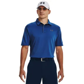 'Under Armour' Men's Tech Polo - Blue Mirage