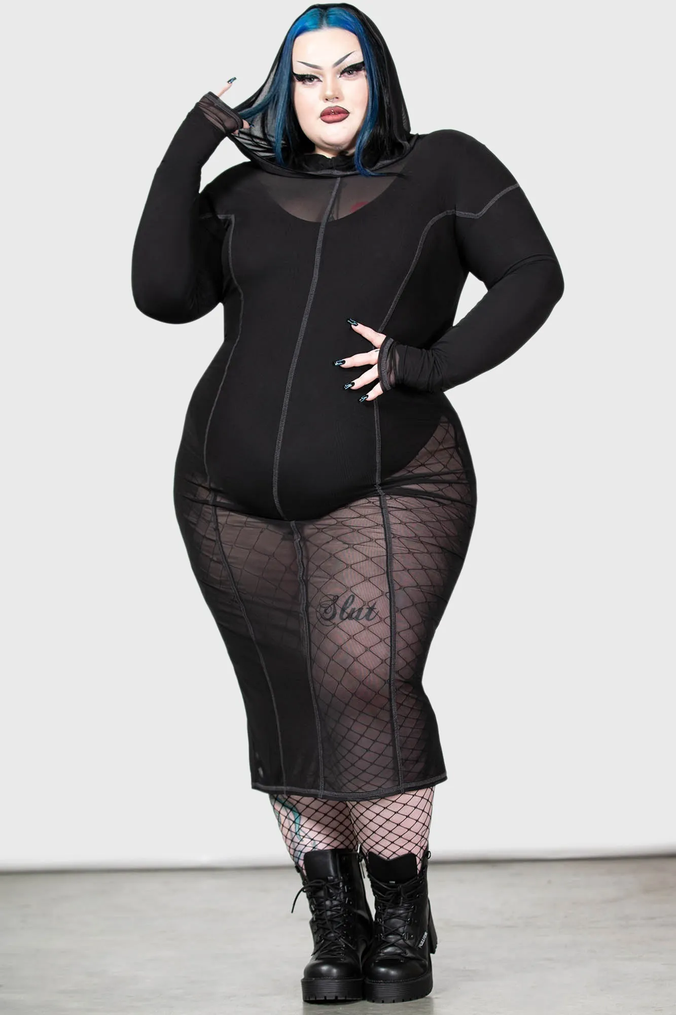 Witchz Hoard Midi Dress [PLUS] Resurrect