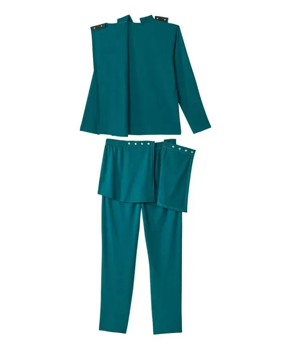 Women's 2-Piece Set With Back Overlap