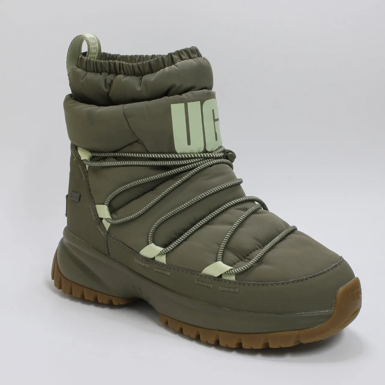 Womens UGG Yose Puff Mid Burnt Olive